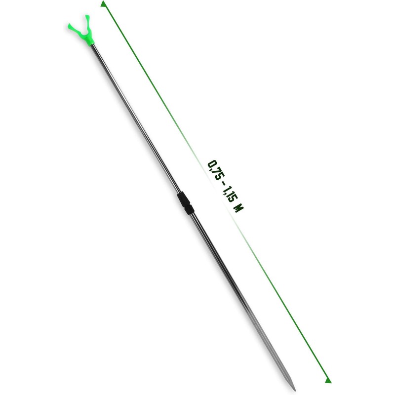 Set of 4 Telescopic Rod Holders 75 - 135 cm