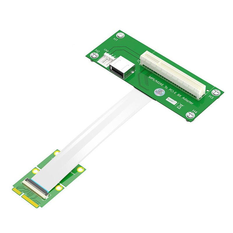 Mini PCIe to PCIe 8X Extension Cable 2.5Gpbs Plug and