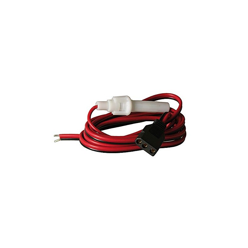 Albrecht 5813 Power Cable, red and Black