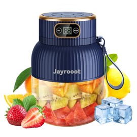 Personal Blender, Compact Cordless, 20 oz (600ml) Blue