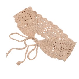 Mikinona 1Pc Lace Faux Collar Decorative Hair Band for Women Versatile Detachable Headband Stylish Accessory for Daily Wear Dating and Special Occasions