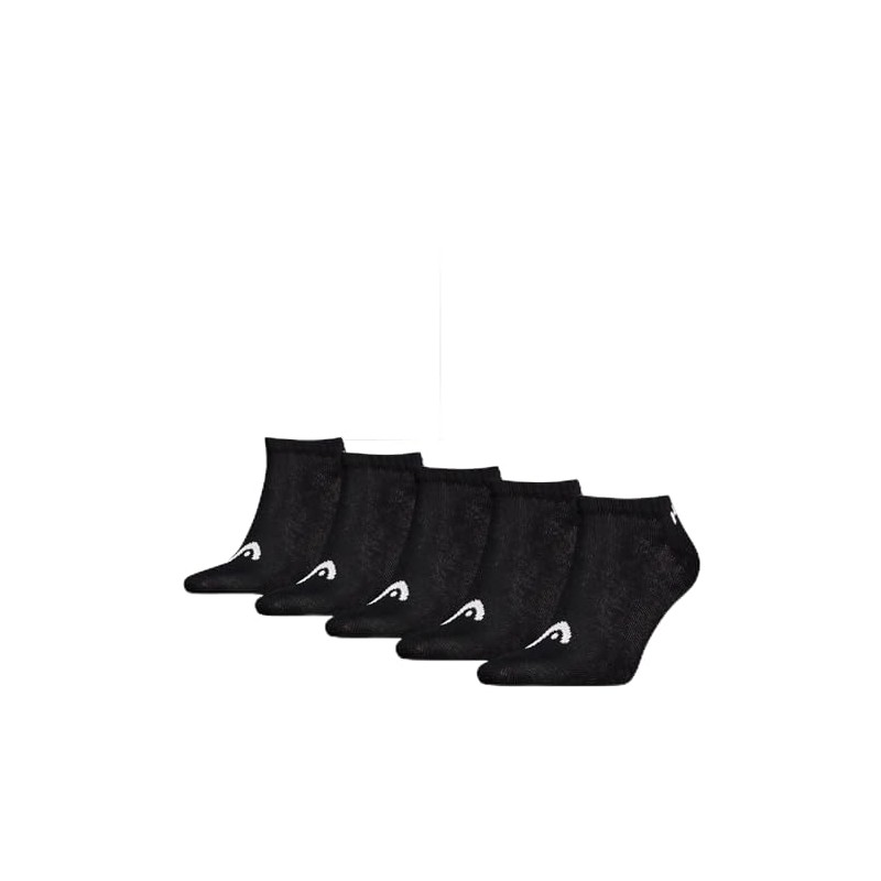 HEAD Unisex All Sports Trainers (Pack of 5), black, 39