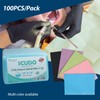 VASTMED 100 PCs Dental Grade SCUDO 7.2g 3Ply Dental Bibs