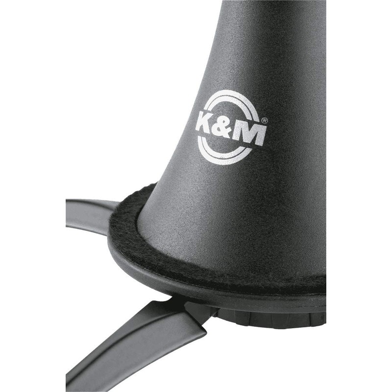 K&M 15224 Klarinettenkegel Schwarz Kunststoff - Kegel mit Filzring -
