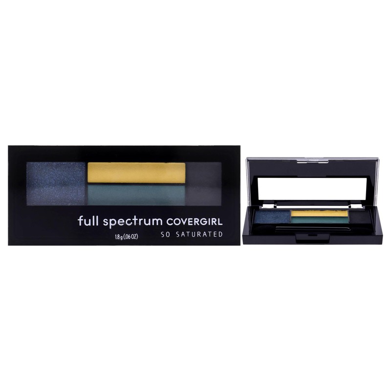 Covergirl So Saturated Quad Palette, Eclipse, 0.06 Ounce