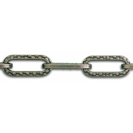 Chapuis LVBL41 Chandelier Chain Hammered Bronze Maximum Weight Supported 32 kg Diameter 4 mm Length 1.5 m