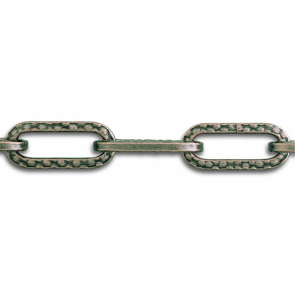 Chapuis LVBL41 Chandelier Chain Hammered Bronze Maximum Weight Supported 32