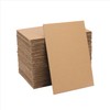 100 Pack 6"x 9" Corrugated Cardboard Sheets, Flat Cardboard Layer
