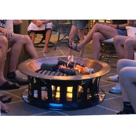 Newtex FirePad Deck Protector - Perfect for Fire Pits, BBQ, Smokers, Grills - Protects Porch, Patio, Deck, Wood, Grass, Stone, Composite from Burns - Heat Resistant Fire Pit Mat (30")