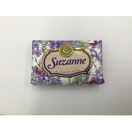 Suzanne - Gift Soap Bar For Her Birthday Rose Scent Mum Grandmother Cleanser Lather Present Girl