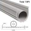 Garage Door Seals Bottom Rubber Weather Stripping Kit Seal Strip