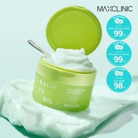Maxclinic 히알루론 비타 클렌징밤 투 오일 MSK040 Hyaluron Vita Cleansing Balm Two Oil MSK040