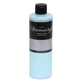 Chromacryl Students' Acrylics - Pastel Blue, 16 oz Bottle