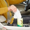 8 Pack Round Tissue Boxes for Car Cup Holder, Travel