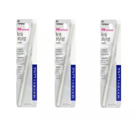 Maybelline Line Stylist Eye Liner, Bright Highlight ( 3 Pack )