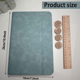 LxcshLjx Magnetic Pattern Holder, Crochet Knitting Chart Holder, Knitting Tool Accessories, Knitting Pattern Board, Foldable Knitting Chart Keeper with Magnet Ruler for Knitting, Cross Stitch Lovers