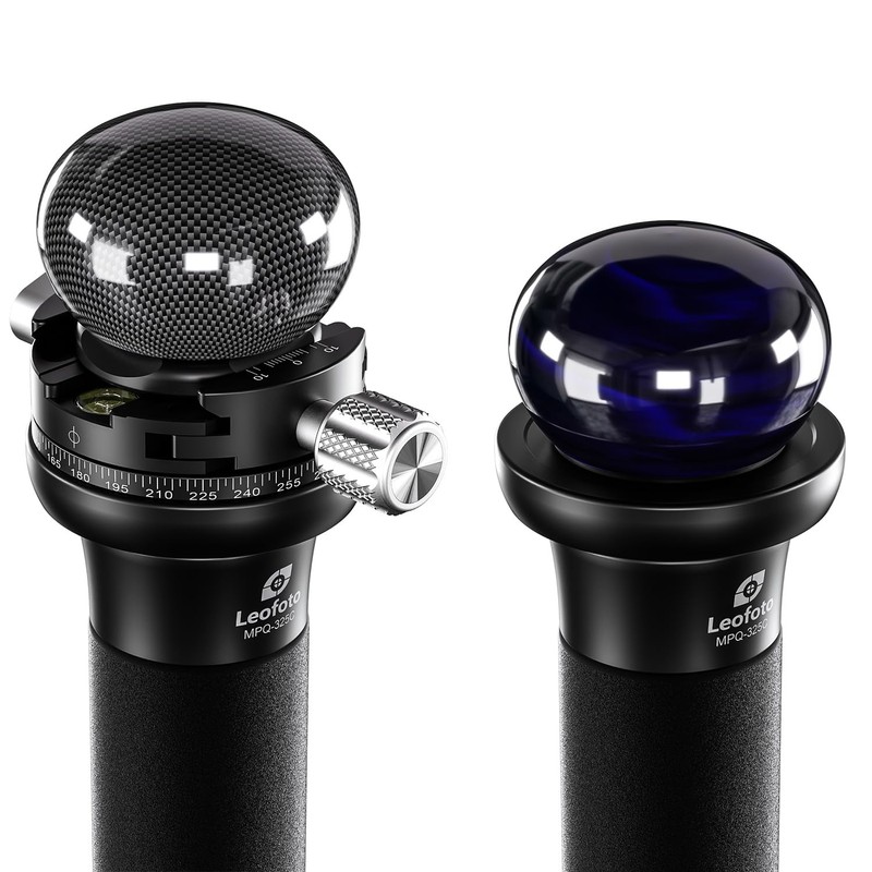 Leofoto 037973 Monopod Accessories CHG-01 Black Carbon Handle Monopod Cane