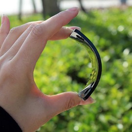 POFET Rubber Skateboard Pads, 1/8 Inch, 3 mm, 10 Pieces Skateboard Riser Pads, Longboard Shock Rise Pad Hardware Repair Kit for Cruiser, Black