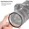 Neewer 58mm UV/CPL/ND Lens Filter Kit with Hard Shell Storage