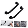 ORFOFE 2pcs Non-Slip Bathtub Grab Bar Set Bathroom Safety Handrail