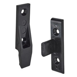 EAI Keku EH Drop On, Hook & Push Plinth Fastener Fittings - Pack of 20 | Kitchen Cabinet & Cupboard Plinth Connector Press Fit Panel Clips