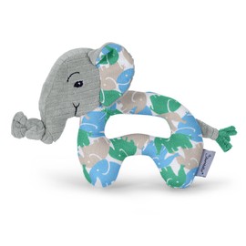 Sterntaler 3301518 Grasping Toy Elephant Baby Toy, Grey