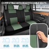 BDK PolyPro Car Seat Covers Full Set in Green on