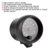 3.75in Black Racing Car Tachometer 0‑8000 RPM 12V Universal Automobile