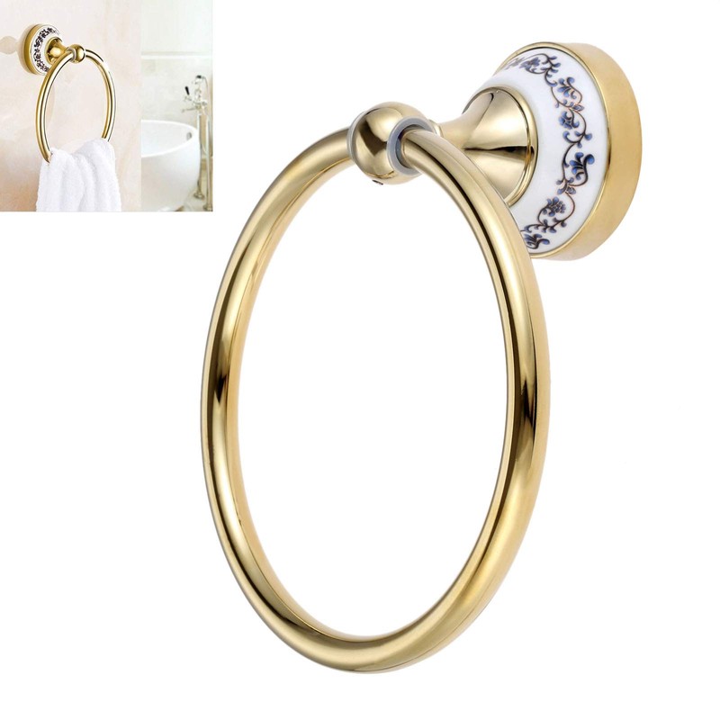 Towel Ring Towel Rack Antique Towel Hanger Toilet Bathroom Accessories