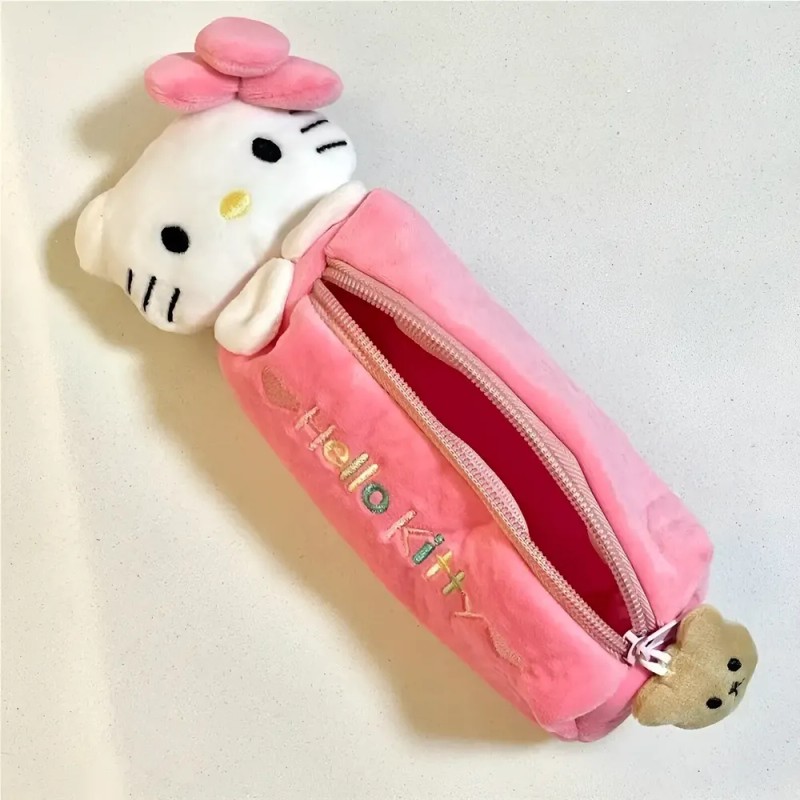 Nuevo Estuche For Lápices De Hellokitty, Bonito Estuche N