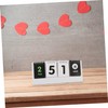 Tofficu Motivational Desk Calendar Countdown Calendar Day Date En Desk