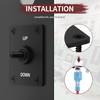 Momentary Toggle Switch Waterproof 12V DC 30A SPDT 3 Way