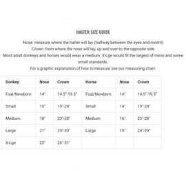 HalterUp Miniature Donkey Halters and Lead Ropes (2 Item Bundle) Available in 10 Colors (Turquoise, Large)