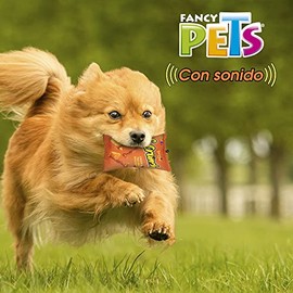 Fancy Pets Juguete para Perro Doggie Scrunch Queso                                                                                                    