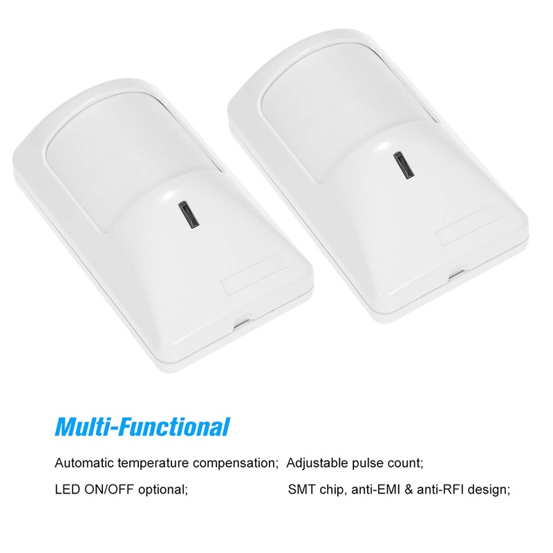 Motion Sensor,Sunydog Anti-Pet PIR Motion Sensor Wired Alarm Dual Infrared