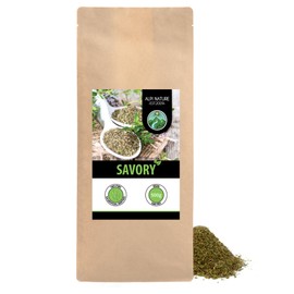 Savoury Herb 500g 1.1 lb by Alpi Nature, Dried and Rubbed Satureja Leaves, Savory Spice for Cooking