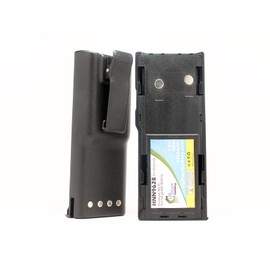 2X Pack - HNN9628 Battery for Motorola GP300, CP450, WPNN4044AR, Radius GP300, GTX Two-Way Radio (1200mAh, 7.5V, NI-CD)