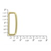 Buckleguy.com B9337 Natural Brass, Belt Loop, Solid Brass-LL, 1 1/4"