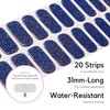 NAILOG Gel Nail Seal Curing Type (20 Pieces), Long Lasting,