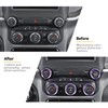 Voodonala for Dodge RAM Aluminum Center Console AC Radio Switch
