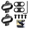 Toaluea SPD Cleats Set für Shimano, SPD Cleats SM-SH51 Plattensatz,