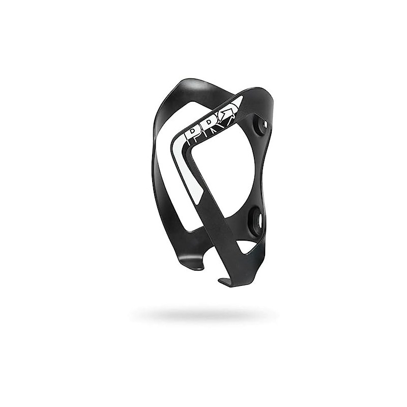 PRO R20RBC0012X Bottle Cage, Alloy, Black/White