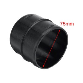 Round Duct Connector Plastic Ducting Joint Heater Duct Joiner for Connecting Round Duct Pipe or Flexible Hose