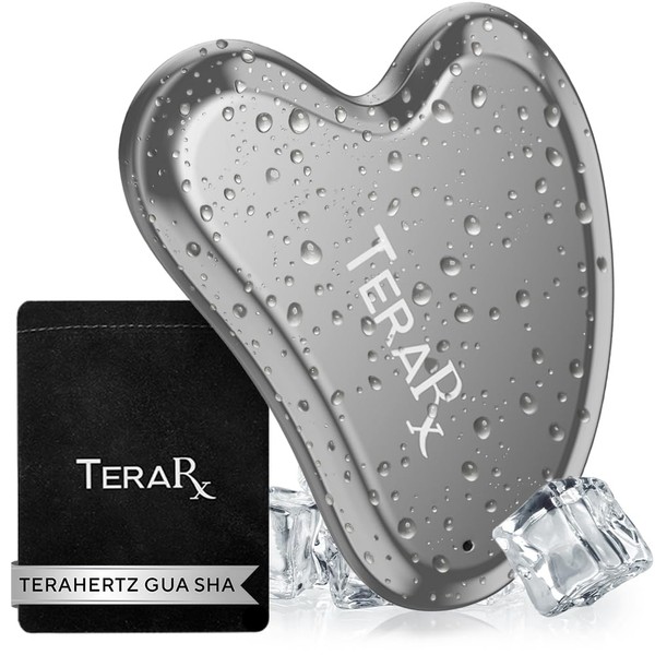 TeraRX Terahertz Gua Sha for Enhanced Lymphatic Drainage, Reduced Puffiness,