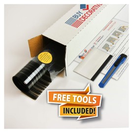 BDF 4BKSTR Decorative Window Film Black Stripe - 36in X 14ft