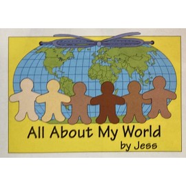 5.5” Person Multicultural Creative Cut-Outs, 31 Cut-Outs in a Pack for Around The World, Unity in Diversity Kids’ Craft Projects for School/Classroom