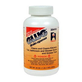 Oatey 20410 Hercules Glug Crystals Drain Opener, 20 oz, 1.3 (Pack of 1)