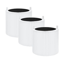 Nispira Mini Max Replacement Filter For Blue air Blue Pure Mini Max Air Purifier 3-in-1 Activated Carbon Filters, 3 Pack