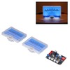 VU Meter Easy Operation ABS Adjustable Backlit Widely Used VU