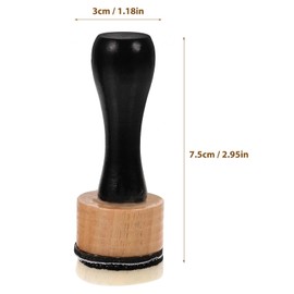 NUOBESTY 1 Set Blending Embossing Ink Stamping Tools for Card Making Distress Ink Pad Craft Ink Pad Crop a Foam Cushion Ink Pads for Distressing Wooden Foam Pad Embossed White